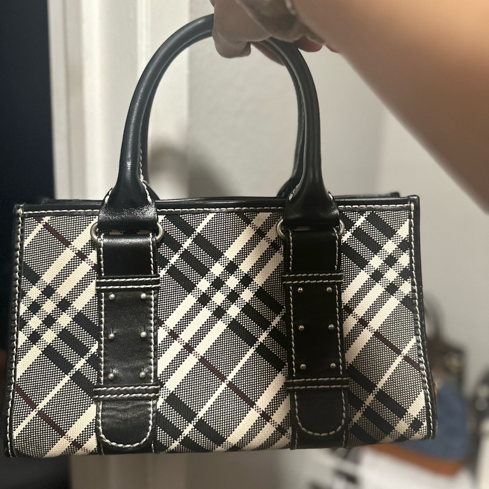 BURBERRY BLUE LABEL TOP HANDLE BAG